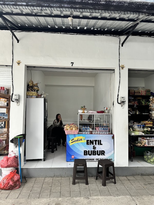 Entil penebel & bubur bali Men Agas