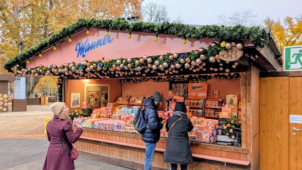 Vienna Christmas Market walking 1