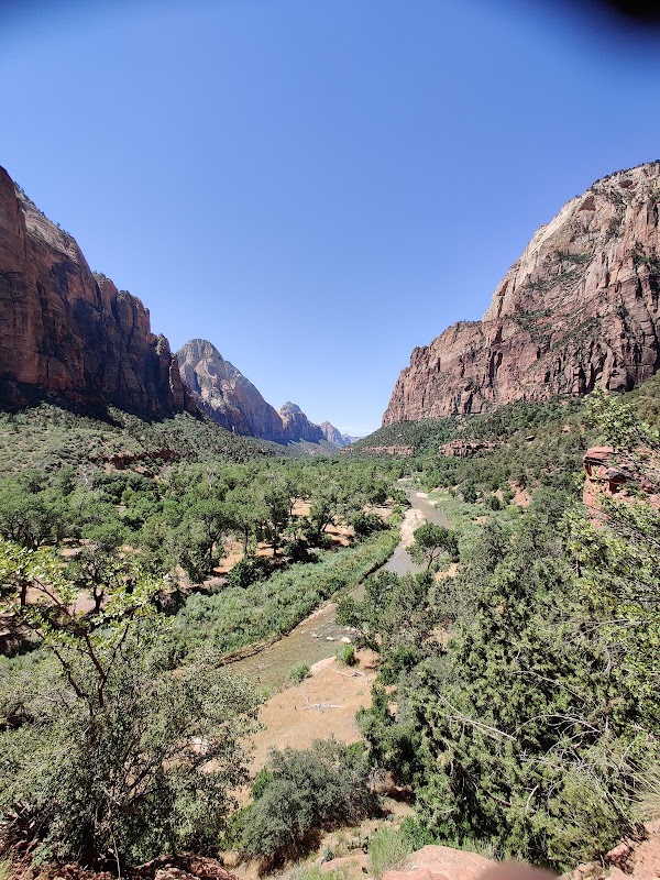 Zion Canyon Line Stop 6: The Grotto