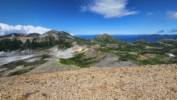 御鉢平(大雪山系)