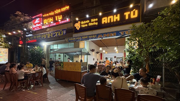 Bánh xèo tôm nhảy Anh Tú 1