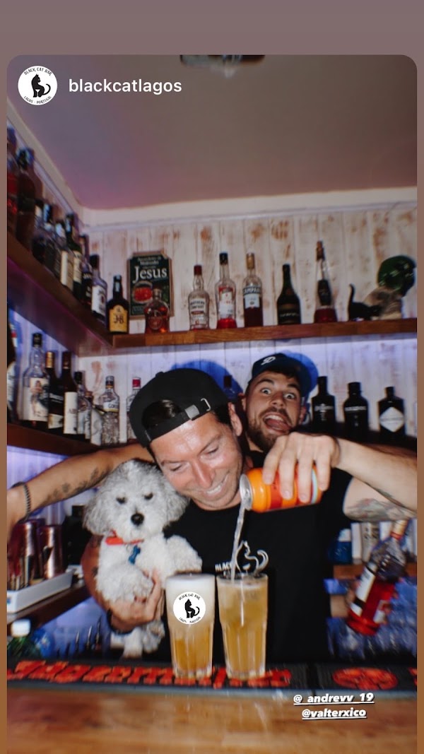 Black cat bar