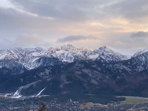 Punkt widokowy - widok na Zakopane i Tatry 5