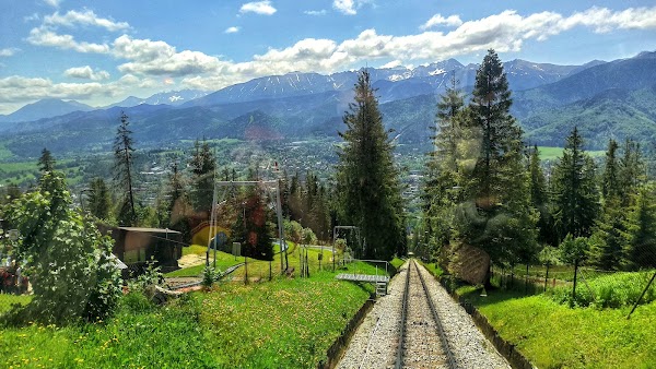 Punkt widokowy - widok na Zakopane i Tatry 3