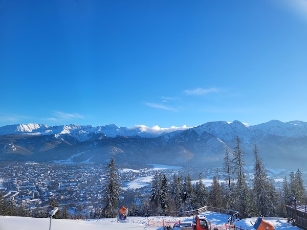 Punkt widokowy - widok na Zakopane i Tatry 2