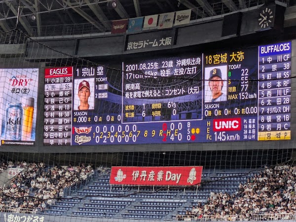 Kyocera Dome Osaka 4