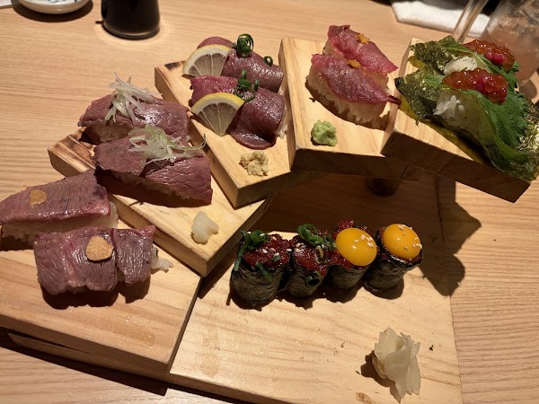 Beef Sushi and Vegetable Roll Skewer Hakatamon 3