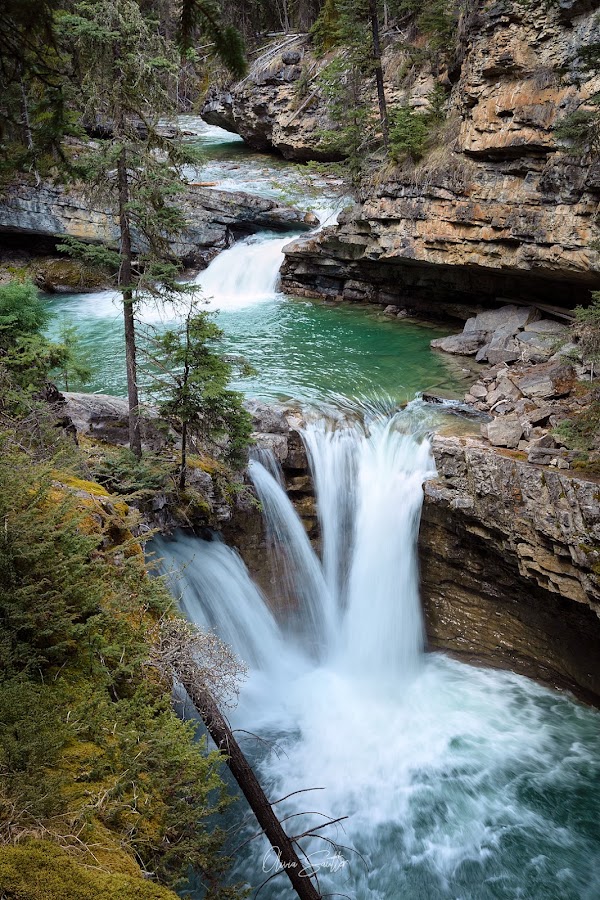 Johnston Canyon, Upper Falls 4