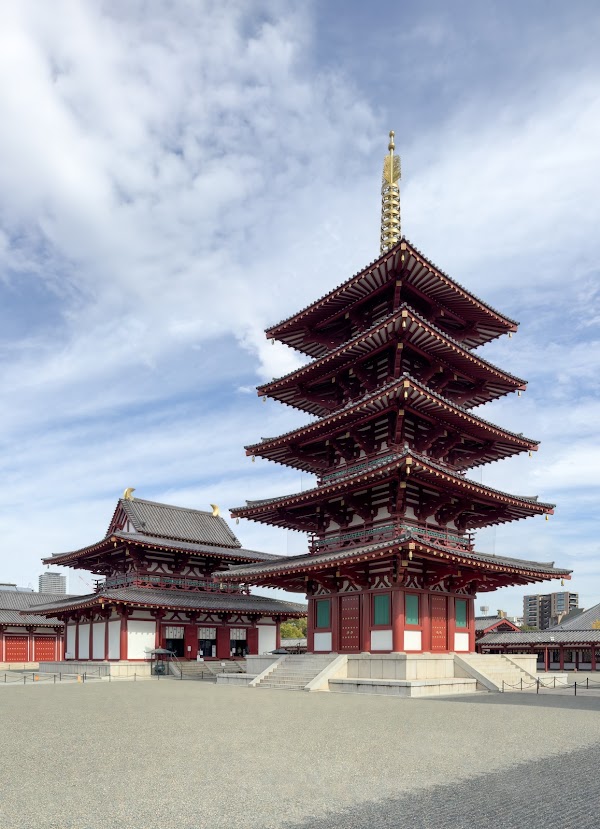 Shitenno-ji Kondo (Golden Hall) 1