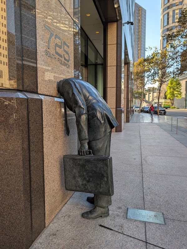 Corporate Head Sculpture