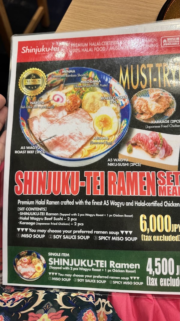 HALAL WAGYU RAMEN SHINJUKU-TEI Tokyo Yotsuya 2