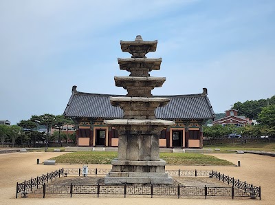 Five-Storey Stone Pagoda at Jeongnimsa Temple Site
