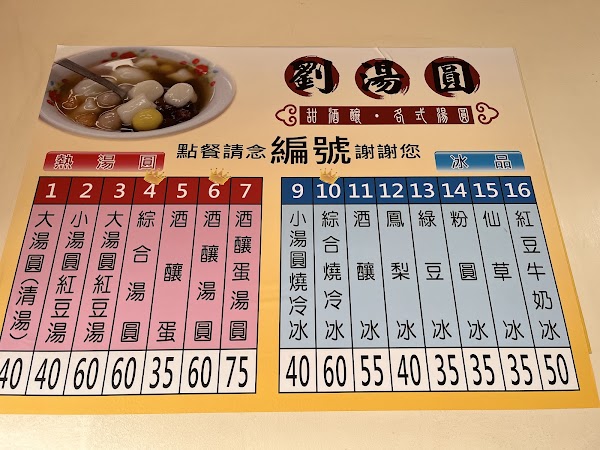 劉湯圓甜酒釀燒冷冰 3
