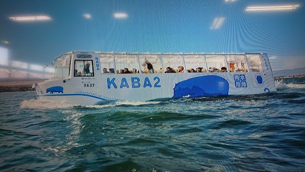 Yamanakako no Kaba Amphibious Bus