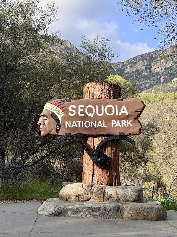 Sequoia National Park Sign 2