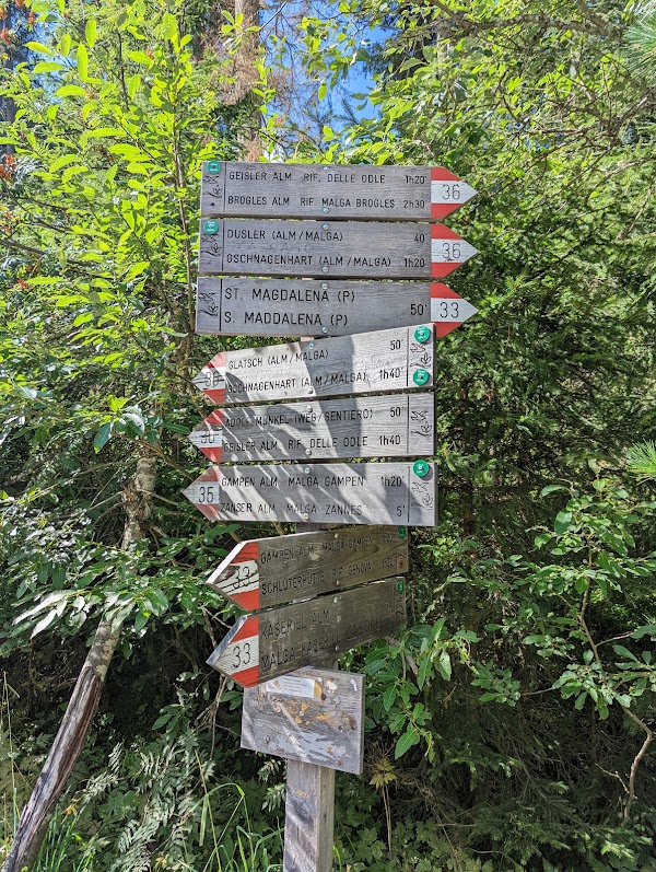 Parcheggio Malga Zannes 4