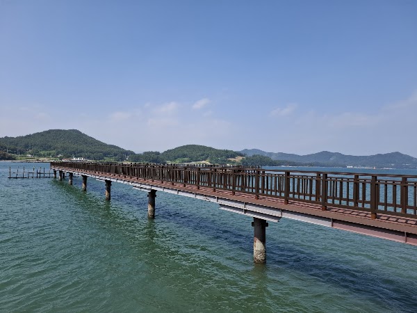 죽방렴 관람대