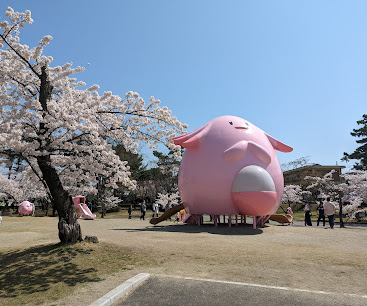 Chansey Park in Koriyama City