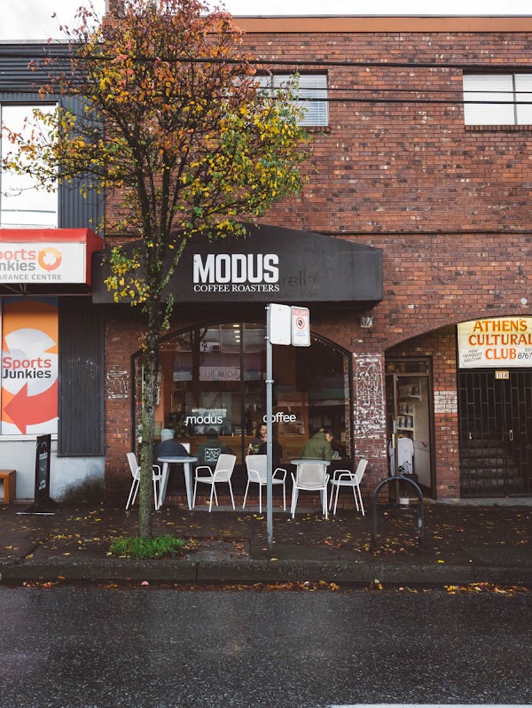 Coffee Roastery Modus - Mt Pleasant shop