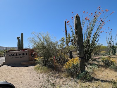 Saguaro National Park Sign