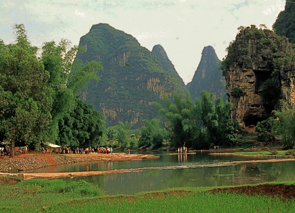 桂林阳朔文化古迹山水园