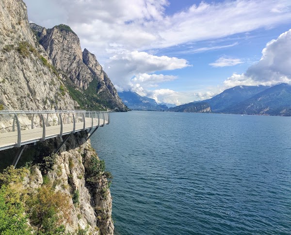 Passerella ciclopedonale di Limone sul Garda
