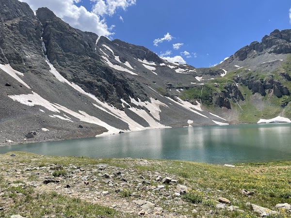 Gravel Road to Blue Lakes Trail Head
