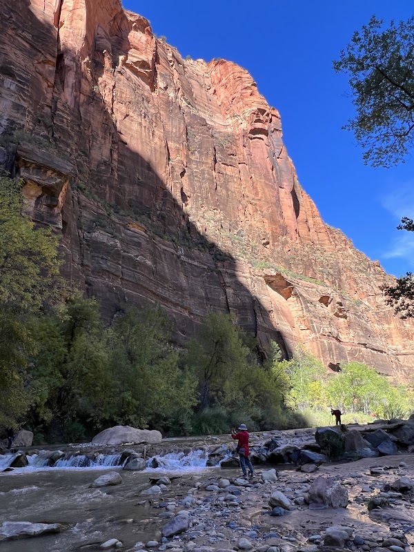 Zion National Park Visitor Center Shuttle Stop