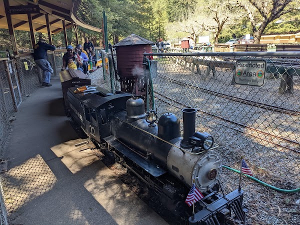 Tilden Park Steam Train at the Redwood Valley Railway 4