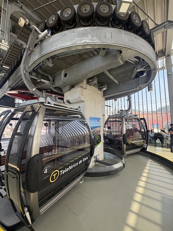 Gaia Cable Car - Jardim do Morro station 5