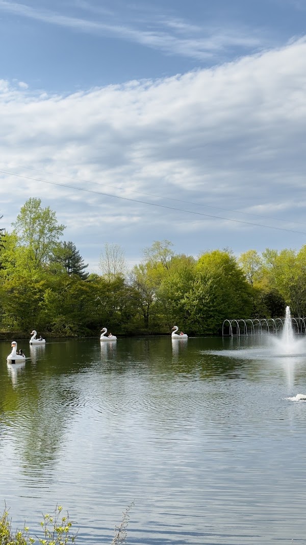 Swan Boats and boating at Roger Williams Park