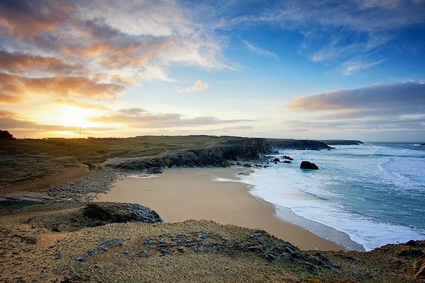 Beach of Port Blanc