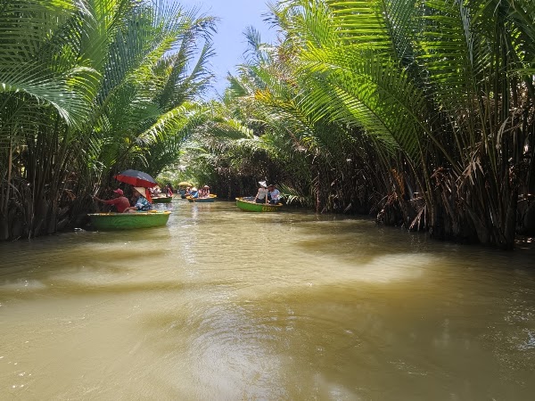 Bay Mau Coconut Forest, Coconut Basket Boat Tour Hoi An Village