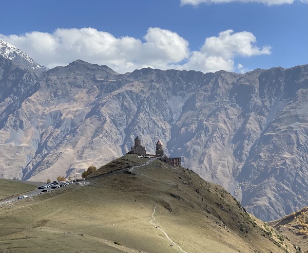 Trailhead Gergeti Trinity Church 1
