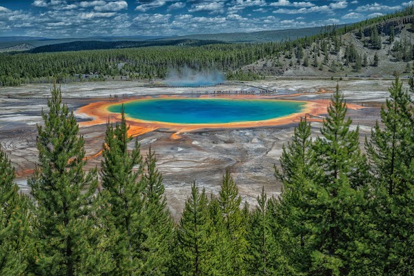 Grand Prismatic Spring Overlook 1