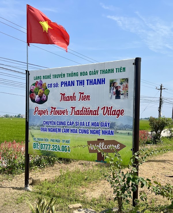 Thanh Tien Paper Flower Making Village