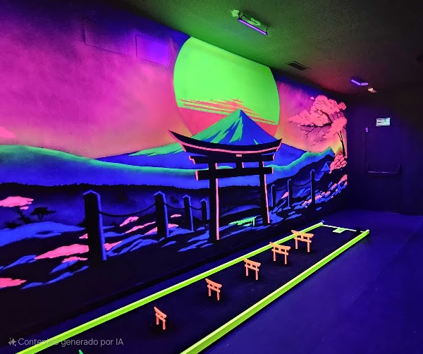 Neón Minigolf 5