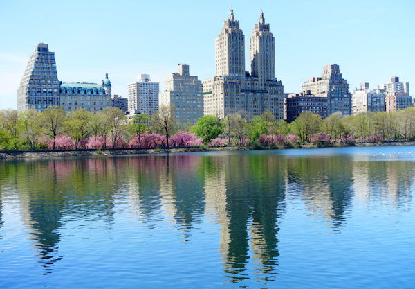 Central Park West of Reservoir