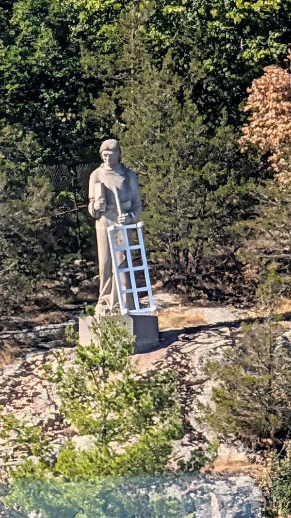 St Lawrence Statue