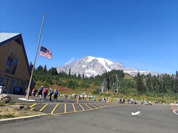 Mt. Rainier National Park Sign 2
