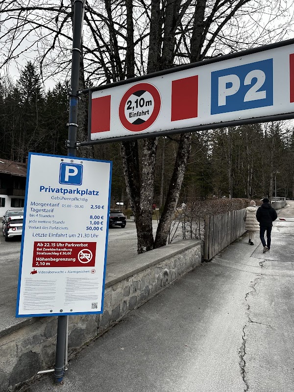 Parkplatz am Eibsee