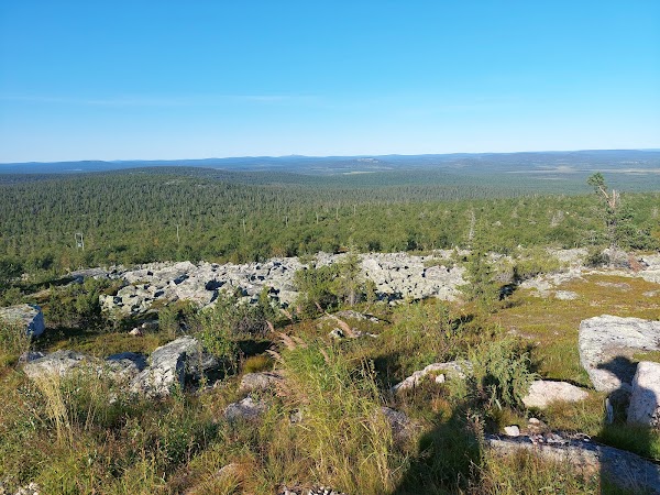 Hiking trail to Fell Karhutunturi 1