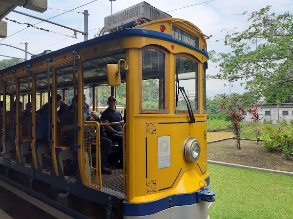 Station of Santa Teresa trams