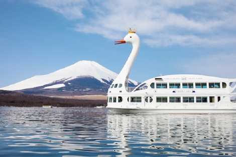 Lake Yamanakako Pleasure Boat "Swan Lake"