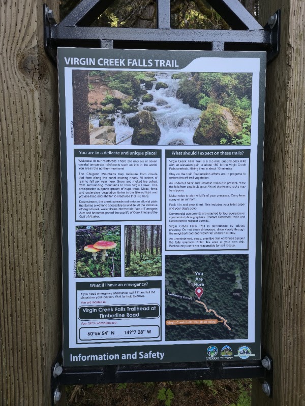 Virgin Creek Falls Trailhead 5