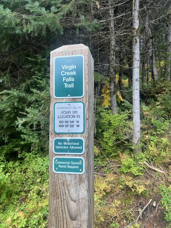 Virgin Creek Falls Trailhead 3