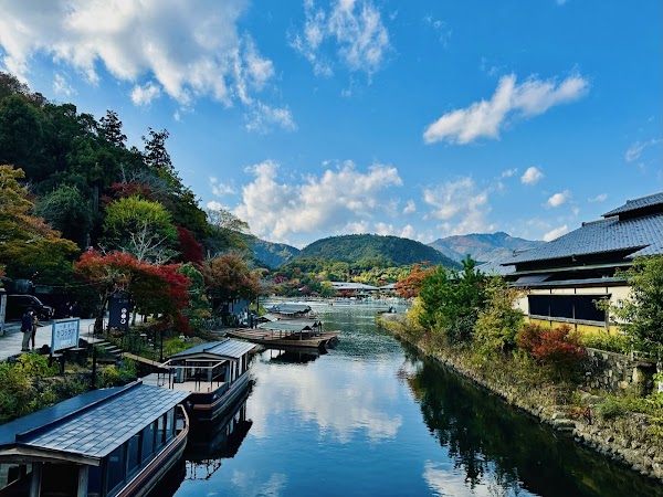 Arashiyama Tsusen South Boarding Area (Yakatabune, Rental Boat)