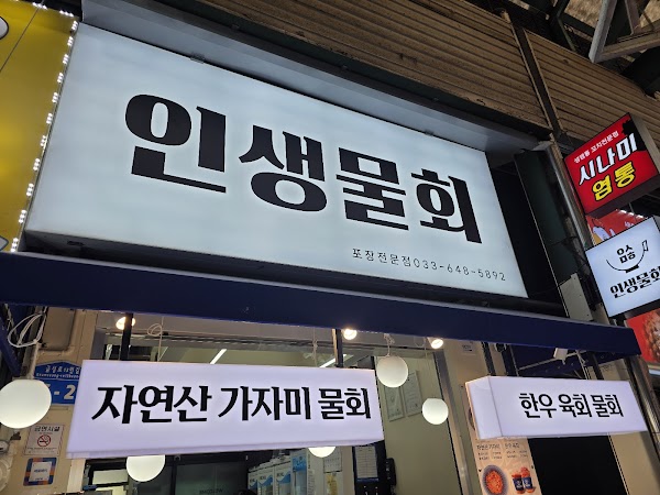 인생물회