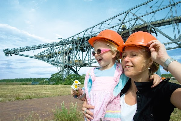 Besucherbergwerk Abraumförderbrücke F60 1