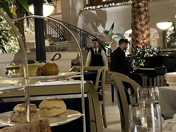 Afternoon Tea at The Winter Garden Restaurant at The Landmark London